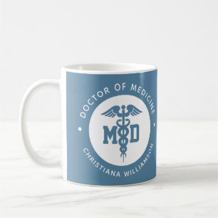 Custom MD Doctor of Medicine Doctor Graduation Coffee Mug
