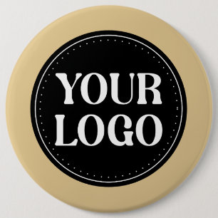 Custom, meaningful, elegant & everlasting 6 cm round badge