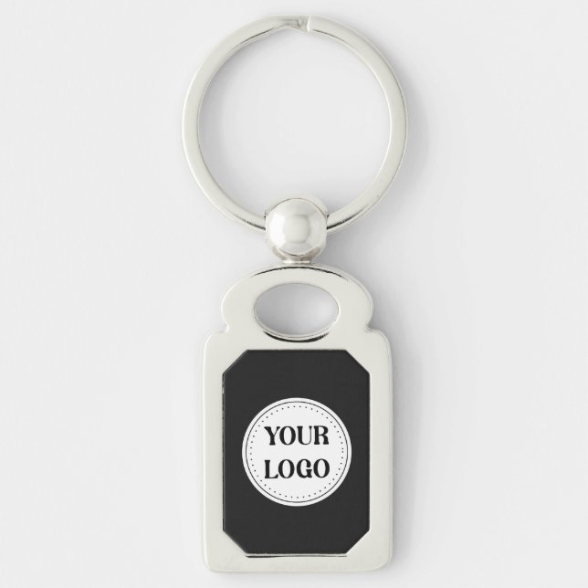 Custom, meaningful, elegant & everlasting button key ring (Front)