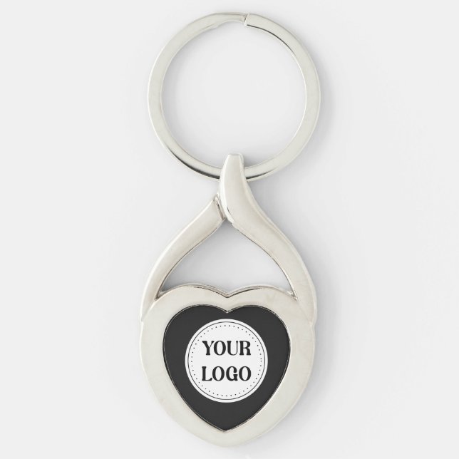 Custom, meaningful, elegant & everlasting button key ring (Front)