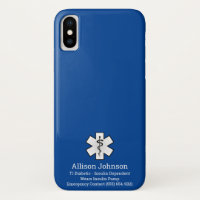 Custom Medical Alert Phone Case