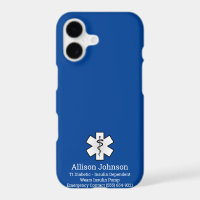 Custom Medical Alert Phone Case