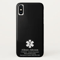 Custom Medical Alert Phone Case