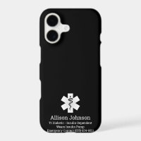 Custom Medical Alert Phone Case