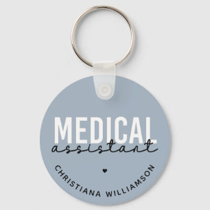 Custom Medical Assistant   Clinical Assistant Gift Key Ring