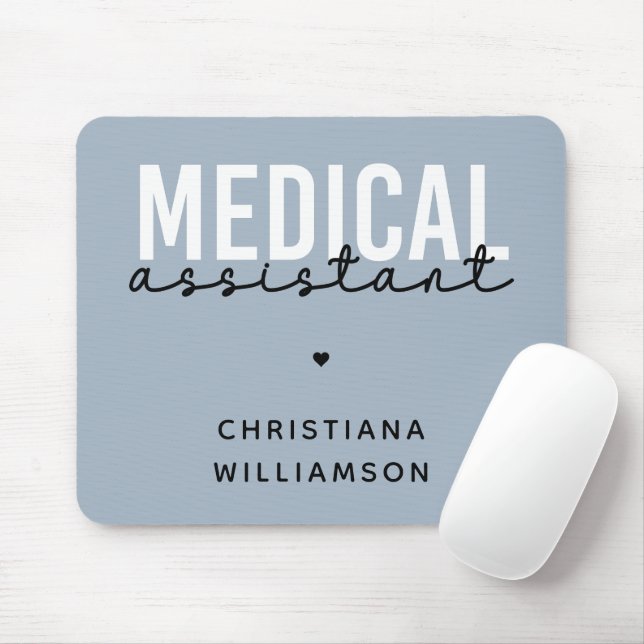 Custom Medical Assistant | Clinical Assistant Gift Mouse Pad (With Mouse)