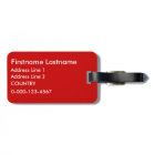 Custom Medical Professional luggage tag