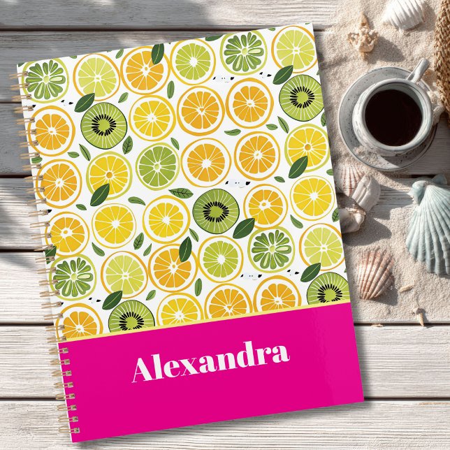 Custom Mediterranean Lemon Pattern Planner (Creator Uploaded)