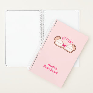 Custom Melktert Boeremeisie Spiral Notebook