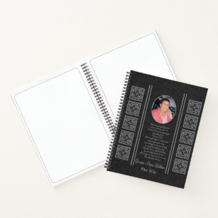 Custom Memorial Keepsakes Guest Book