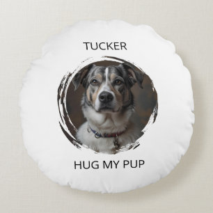 Custom Memorial Pet Pillow Hug My Pup Dog Gift