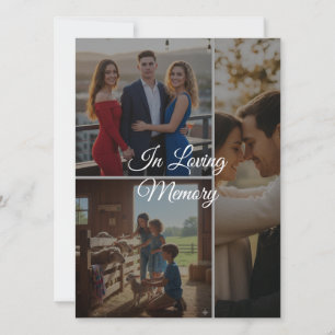 Custom Memory Photo Flat Card – Personalised Keeps