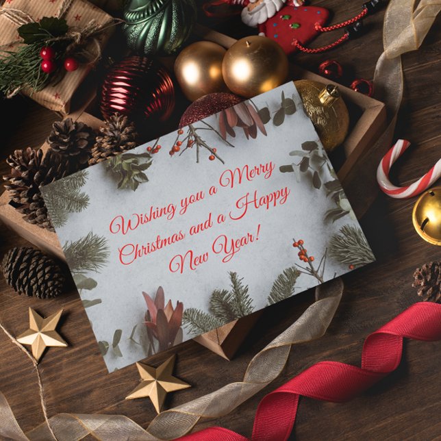 Custom Merry Christmas and a Happy New Year Card (Creator Uploaded)