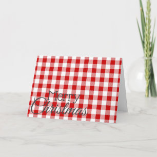 Custom Merry Christmas Greeting Card