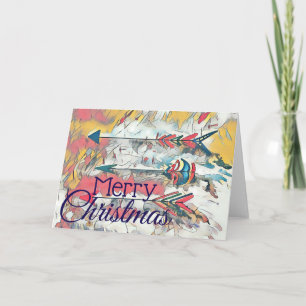 Custom Merry Christmas Greeting Card
