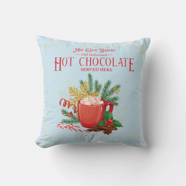 Custom Merry Christmas Pillow – Holiday Decor (Front)