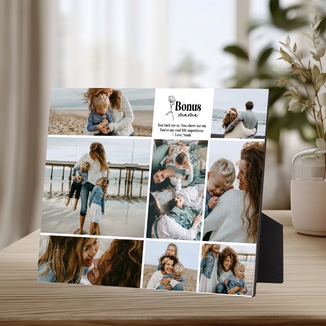 Custom Message Bonus Mama Design Plaque (Creator Uploaded)