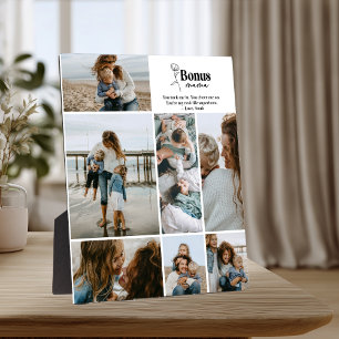Custom Message Bonus Mama Design Plaque