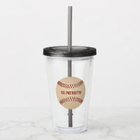Custom Message Distressed Baseball