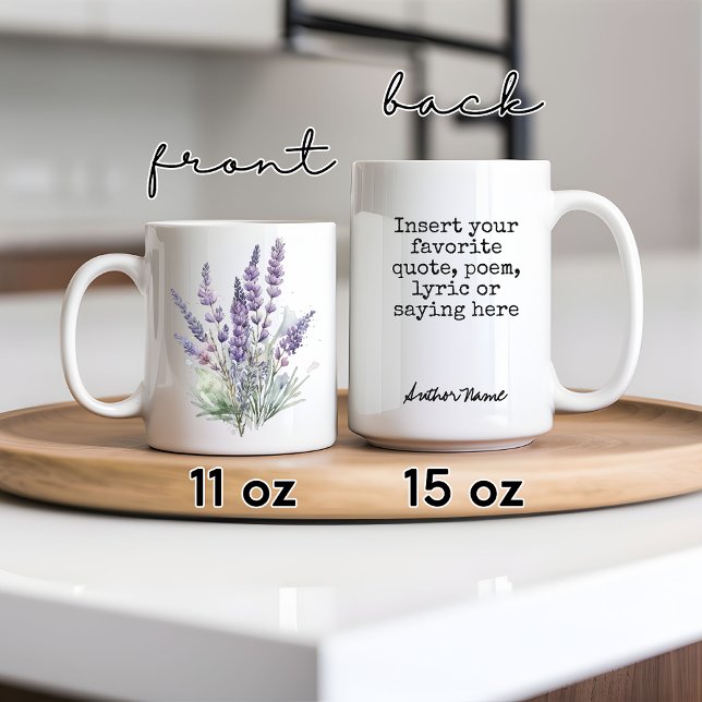Custom message lavender mug gift mum or grandma  (lavender mug, custom name mug, personalized text mug, birthday gift for her, Mother’s Day gift,)