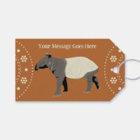 Custom Message Malayan or Asian Tapir
