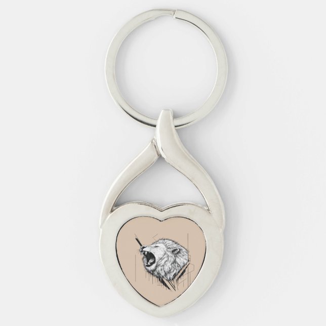 Custom Metal Keychain | Stylish Durable Key Ring  (Front)