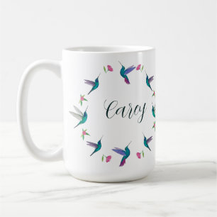 Custom Mexican Violetear Hummingbird Coffee Mug