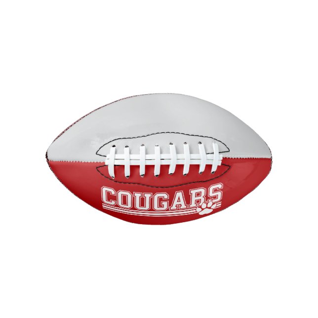 Custom Mini Cougars Football (Front)