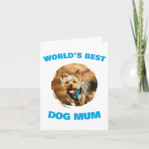 Custom Minimal Best Dog Cat Mum Mum Pet Cute Gift Invitation