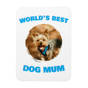 Custom Minimal Best Dog Cat Mum Mum Pet Cute Gift Magnet