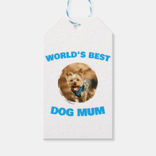 Custom Minimal Best Dog Cat Mum Mum Pet Cute Gift Tags