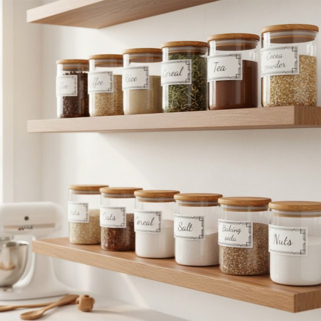 Custom Minimal Kitchen Storage Labels (Creator Uploaded)