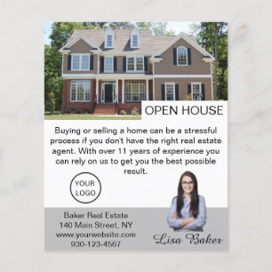 Custom Minimal  Professional Real Estate  Flyer