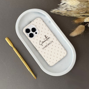 Custom Minimalist Creamy Case-Mate iPhone 14 Pro Max Case