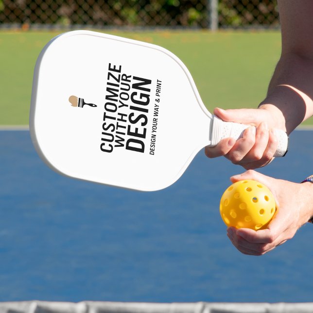Custom Minimalist Personalised Company Branded  Pickleball Paddle (Creator Uploaded)