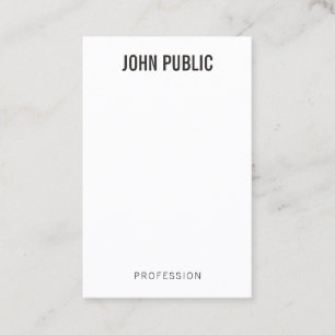 Custom Minimalist Professional Modern Vertical Business Card