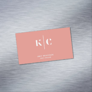 Custom Minimalist, simple & modern  Magnetic Business Card