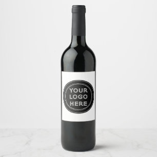  Custom Minimalist, simple & modern Wine Label