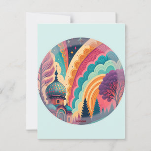 Custom Mint Fantasy Art Postcard