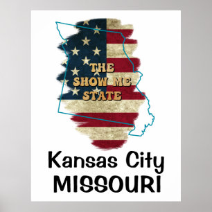 Custom Missouri State  Poster
