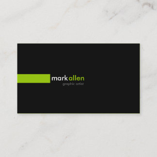 Custom Modern 519 Business Card
