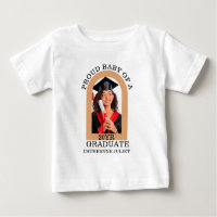 Custom Modern Arch Photo proud baby graduation