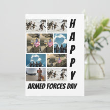 Custom Modern Armed Forces Day 9 Photo Collage
