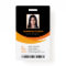 Custom Modern Black Employee ID Card with barcode