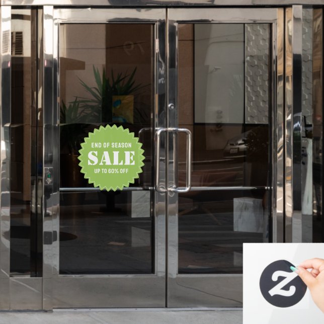 Custom Modern Business Store Sale (Office Door)