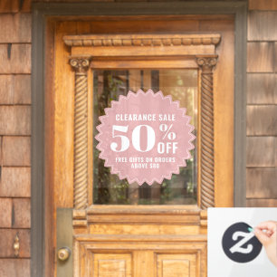 Custom Modern Business Store Sale Deals and Offers