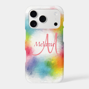 Custom Modern Colourful Monogram Template