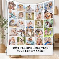 Custom Modern Cute Family 25 Picture Photo Collage