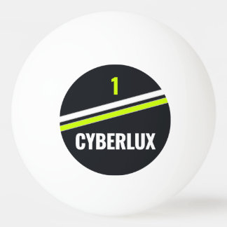 Custom Modern Cyber Retro Ping Pong Ball