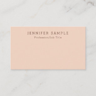Custom Modern Elegant Simple Design Template Business Card